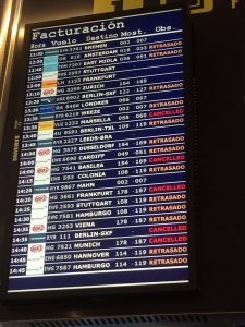 Flugverspätungen von Palma de Mallorca am 10. Oktober 2017